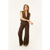 Suze pantalon | bruin