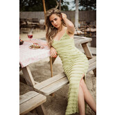 Sienna lange jurk | Groen