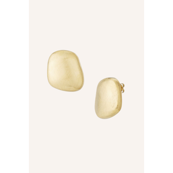 Oorbel steen | Goud