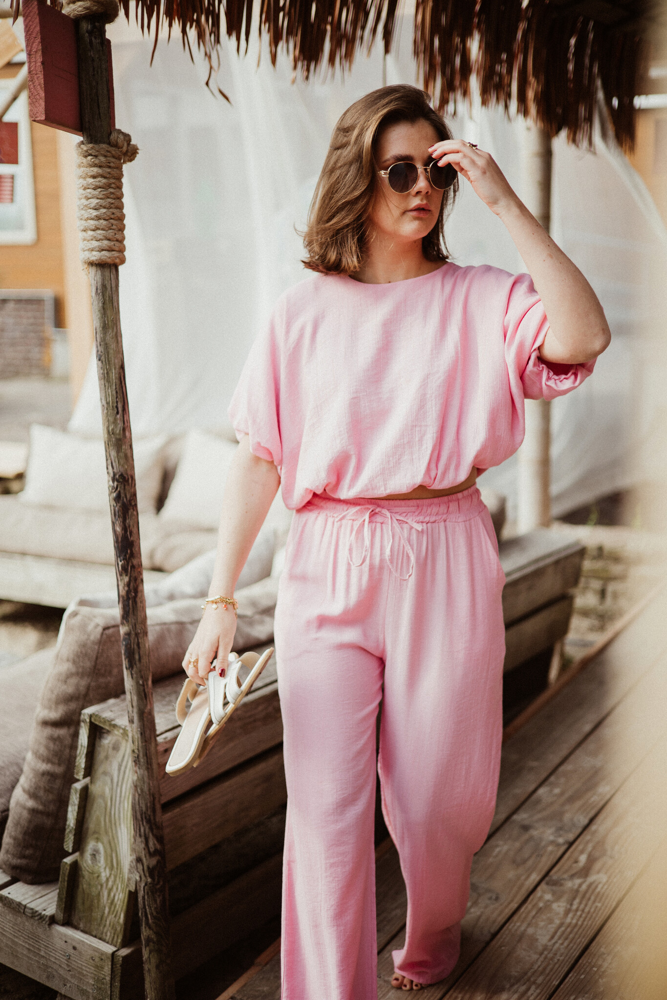 Sterre co-ord set | Lichtroze