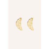 Oorbel croissant | Goud