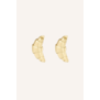 Oorbel croissant | Goud
