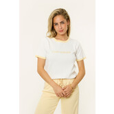 Sammy shirt | Wit/geel