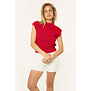 Ellie top | Rood