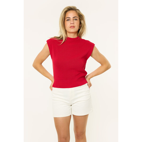 Ellie top | Rood
