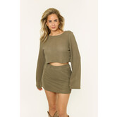 Mindy Skort | Khaki