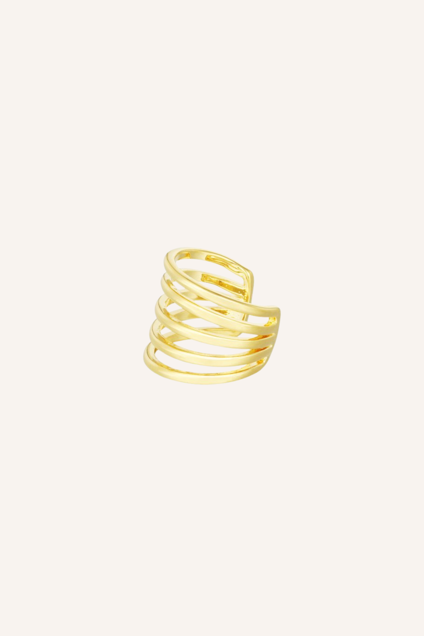 Earcuff ringetjes | Goud
