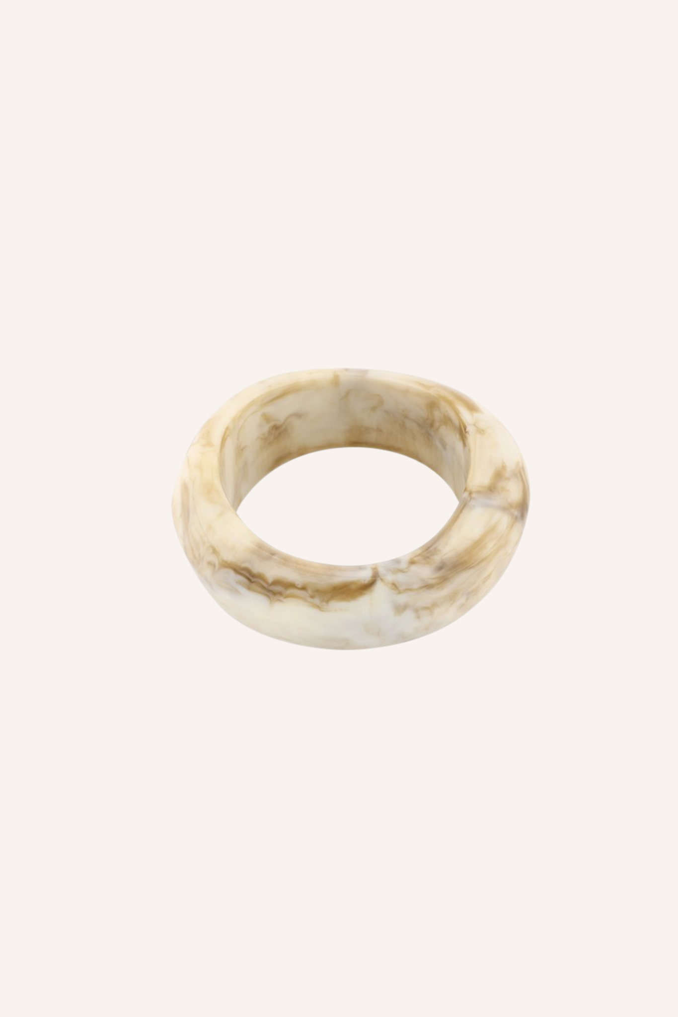 Bangle armband | Beige