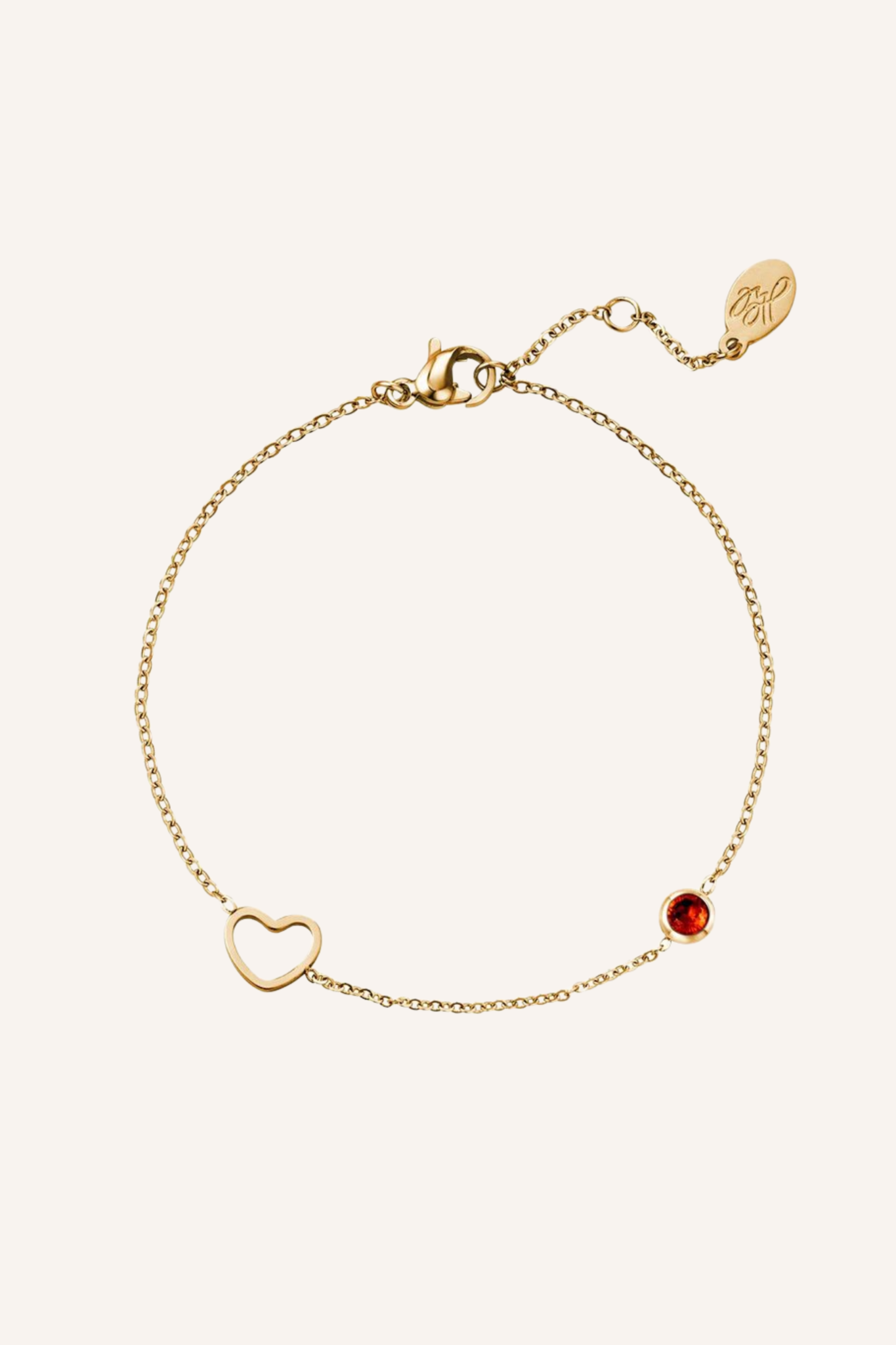 Birthstone armband | Januari