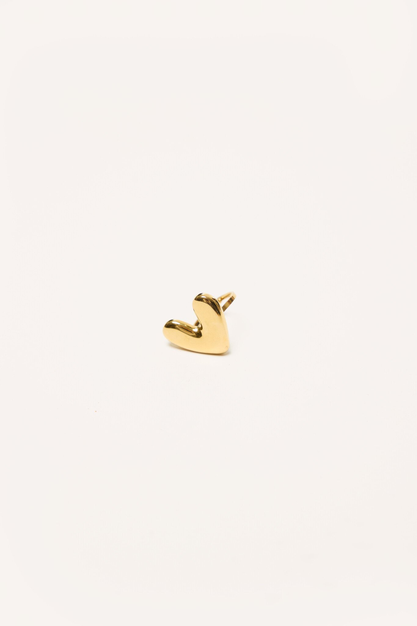 Ring groot hart | Goud