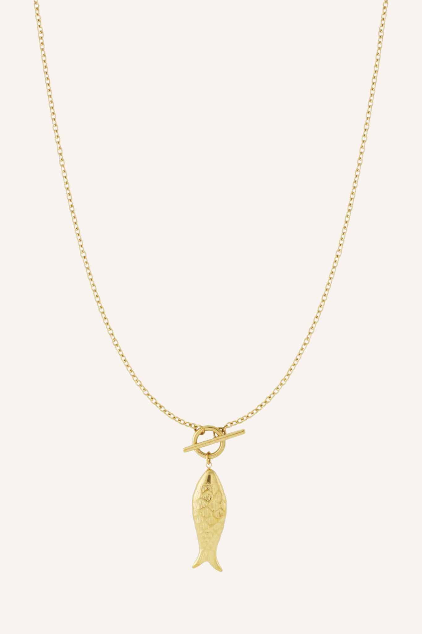 Ketting vis | Goud