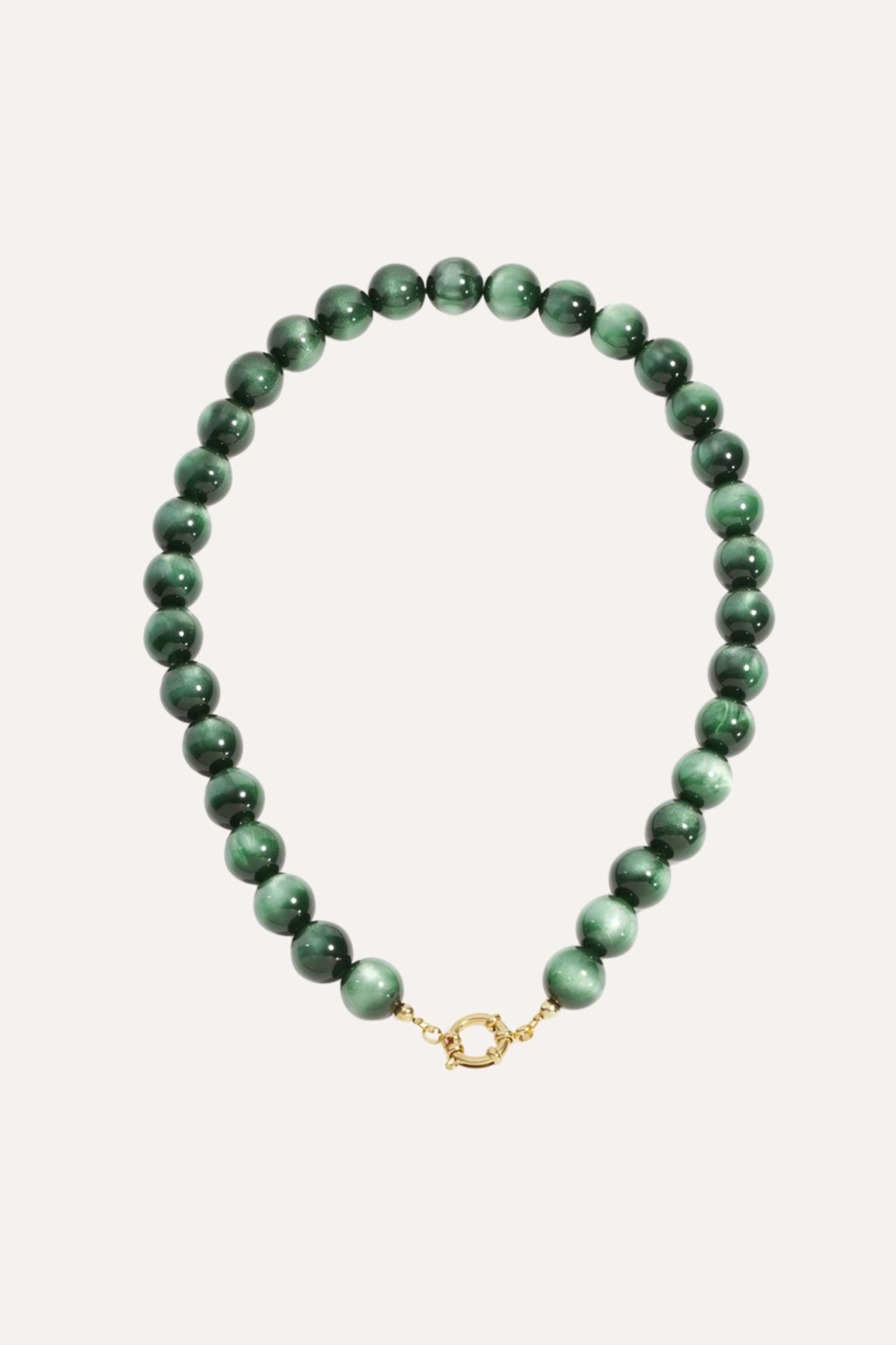 Kralenketting steen klein | Groen