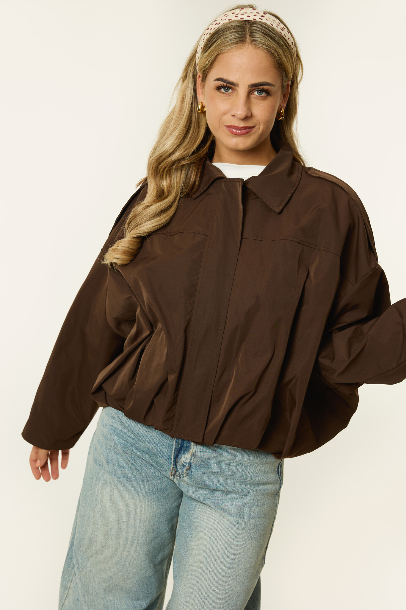 Diede trenchcoat | Bruin