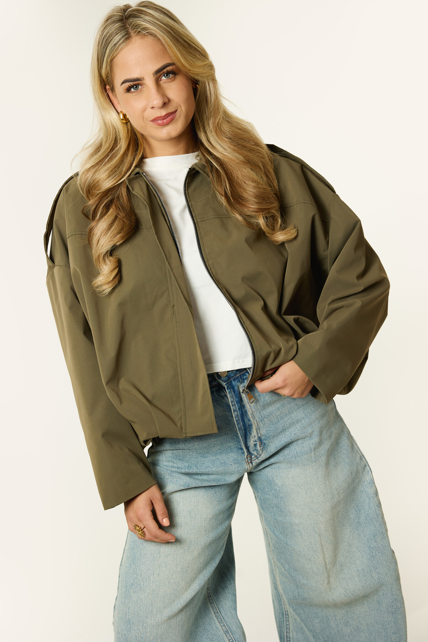 Diede trenchcoat | Groen