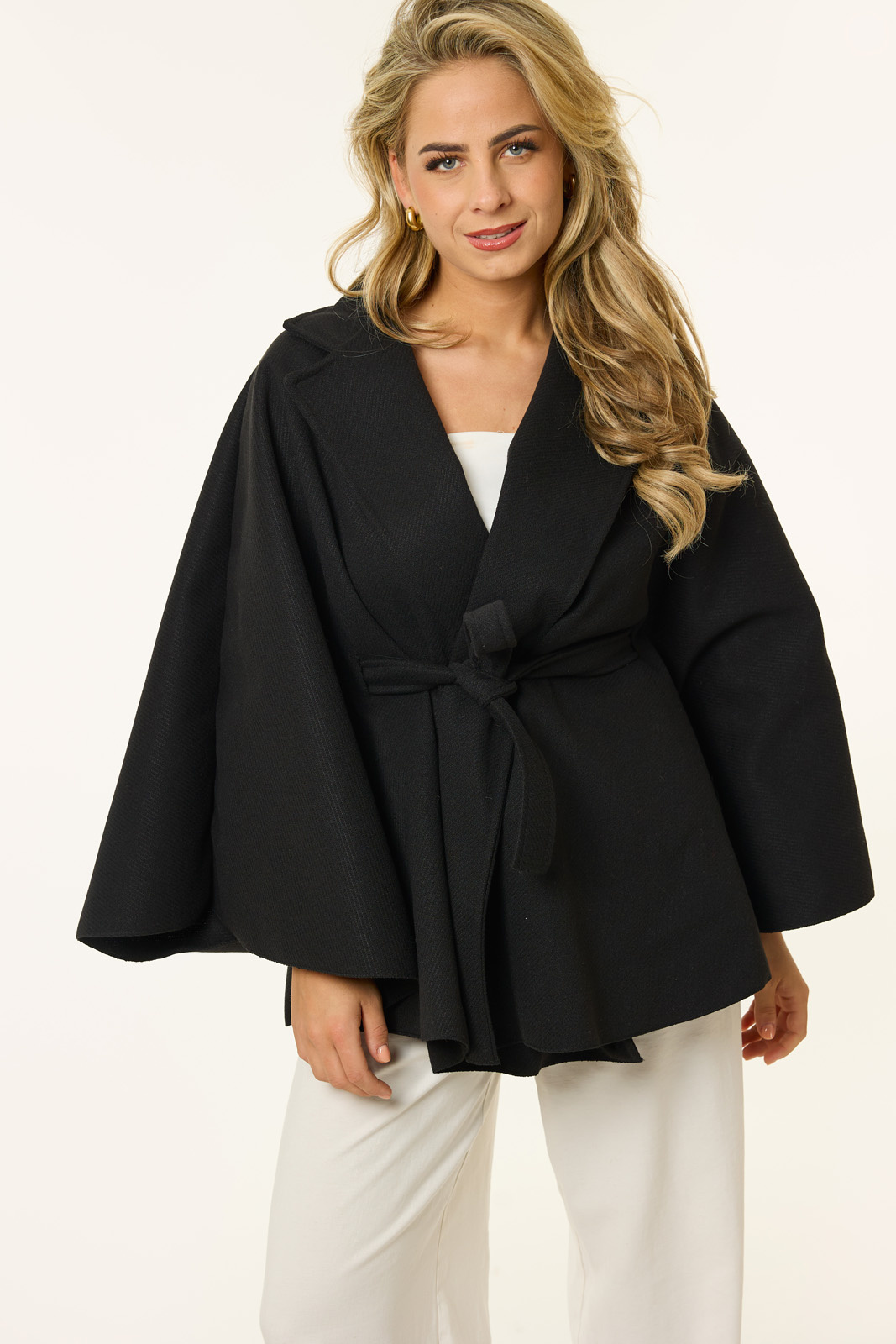 Romy manteljas | Zwart