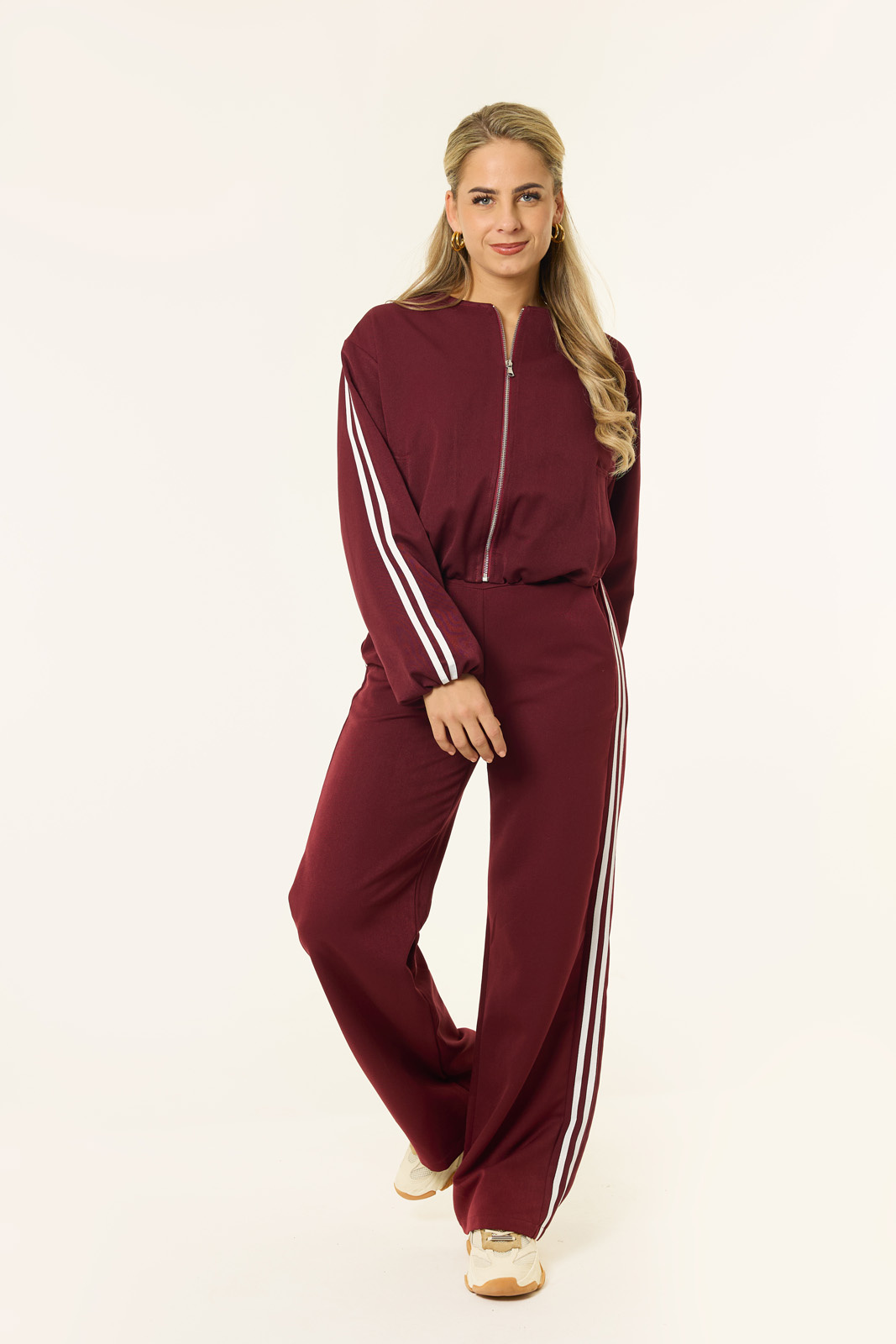 Sofie pantalon | Burgundy