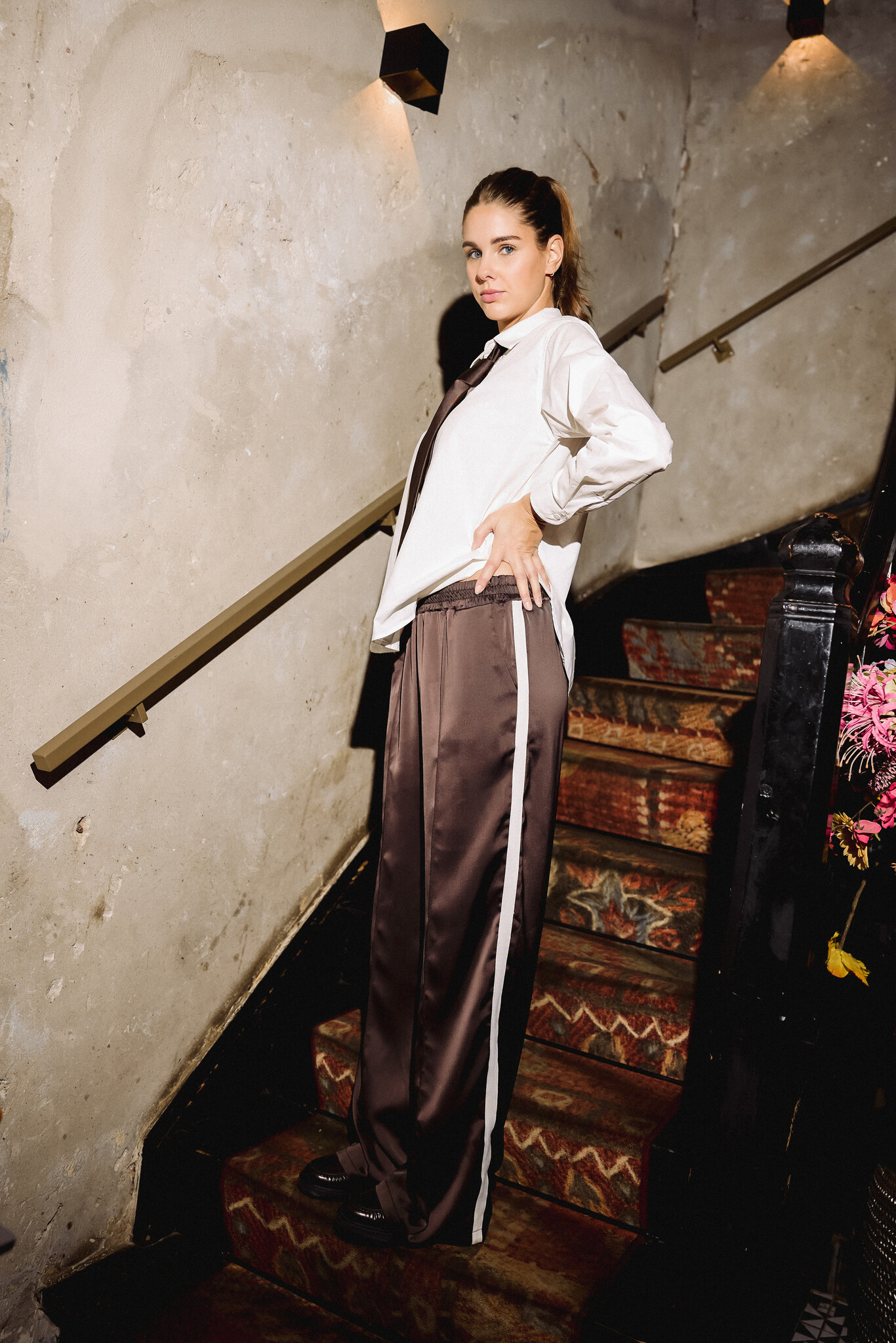 Polly broek | Bruin (PRE-ORDER)