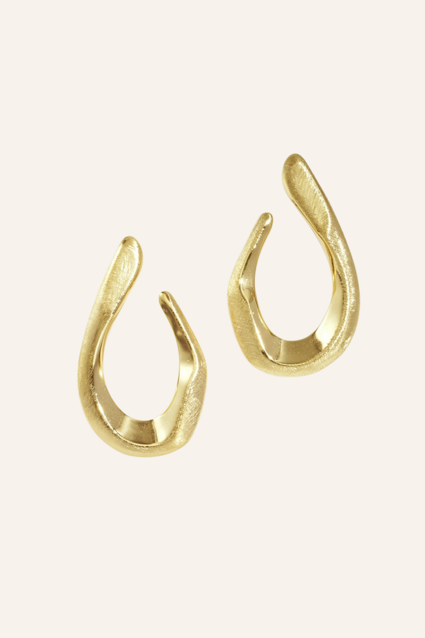 Oorbel druppel vorm | Goud