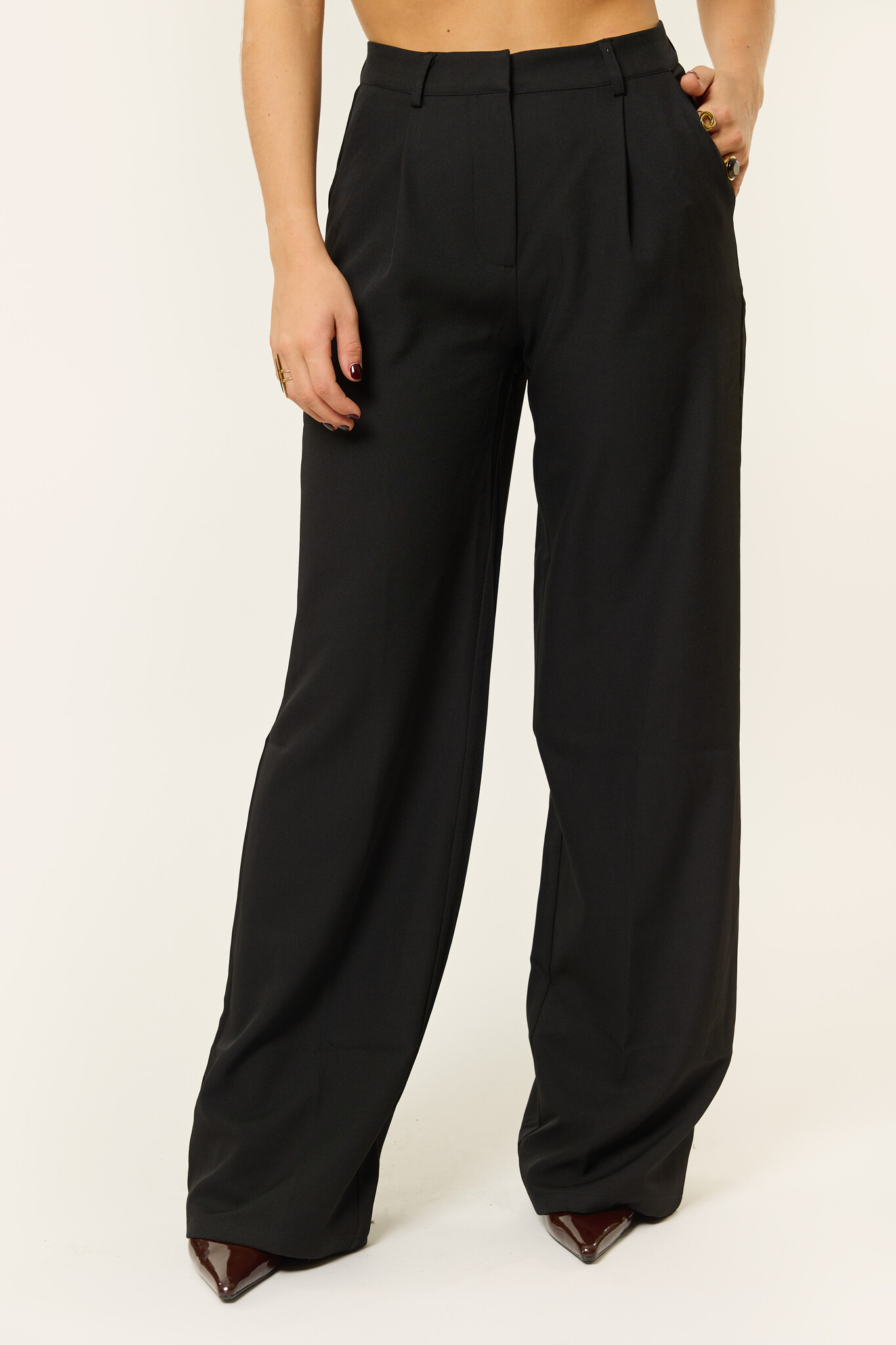 Mila pantalon | Zwart
