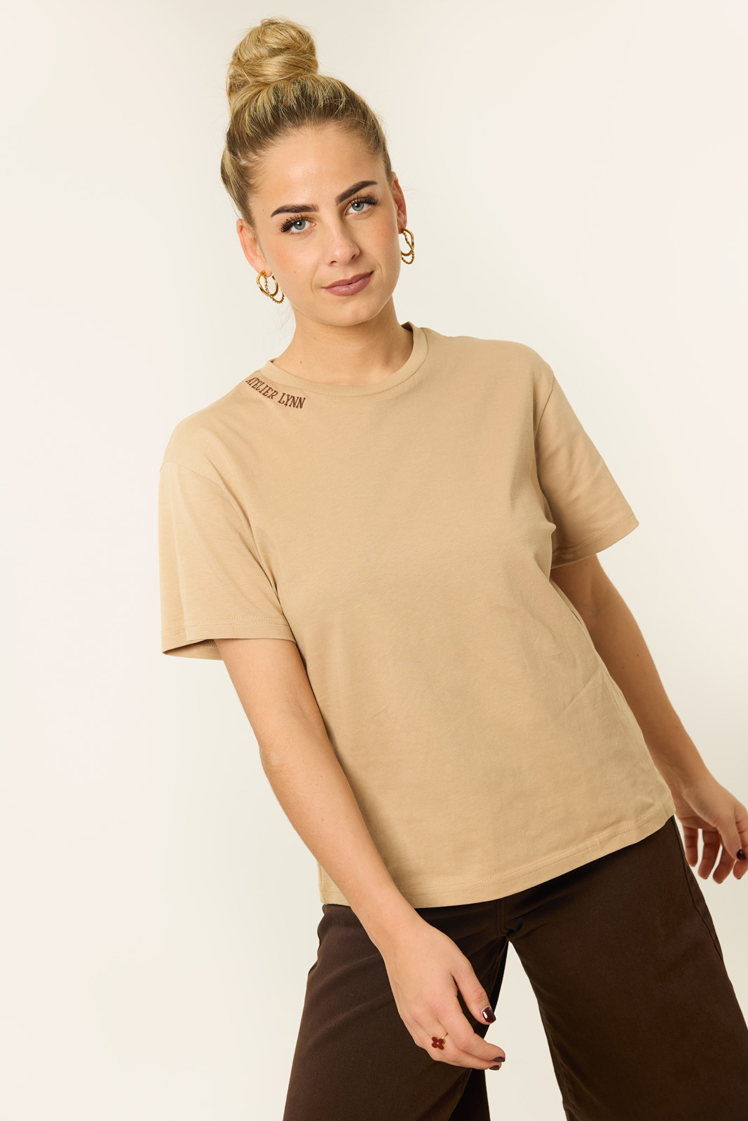 Lynn t-shirt | Beige