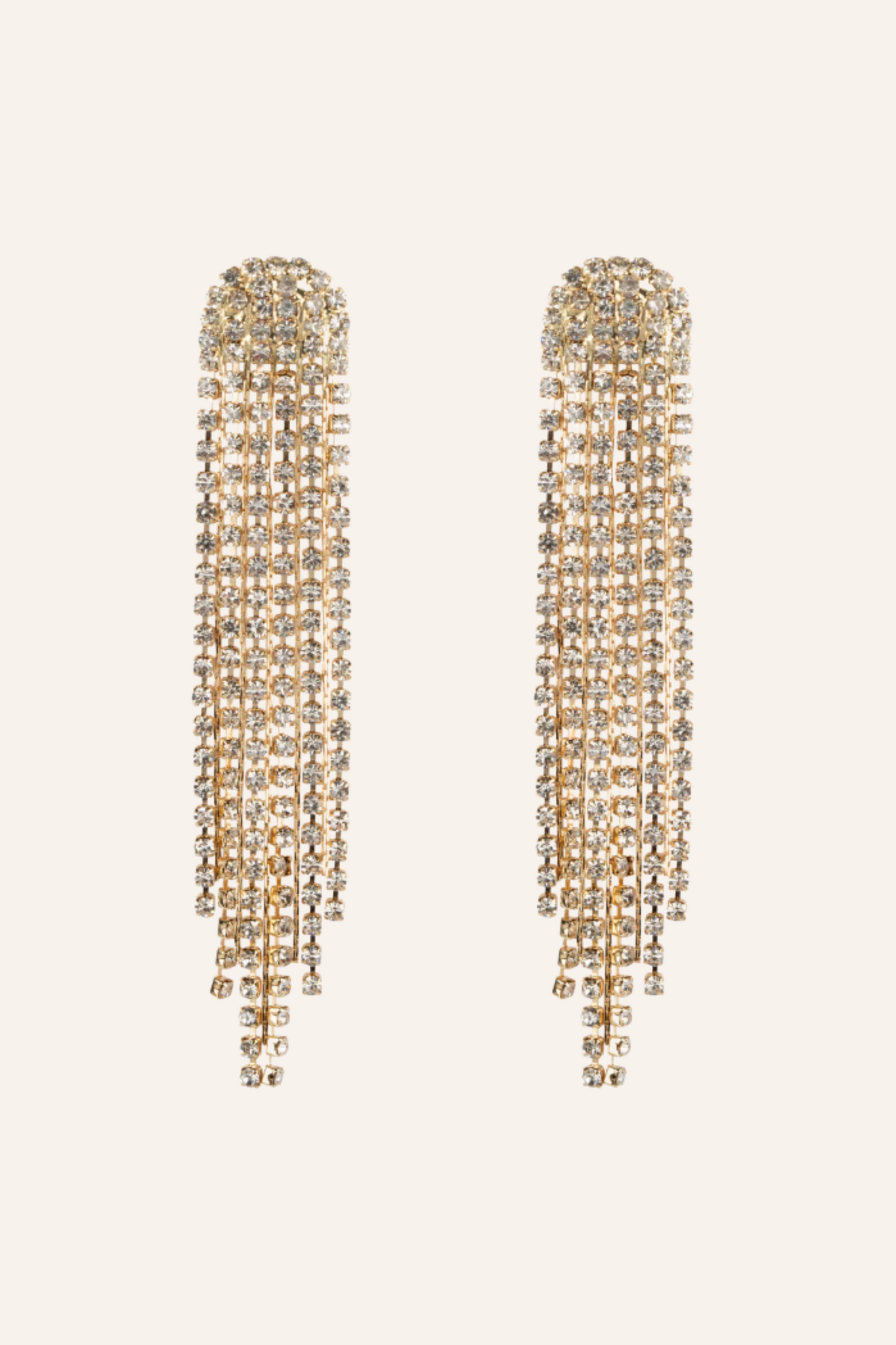 Jelly fish oorbellen | Goud