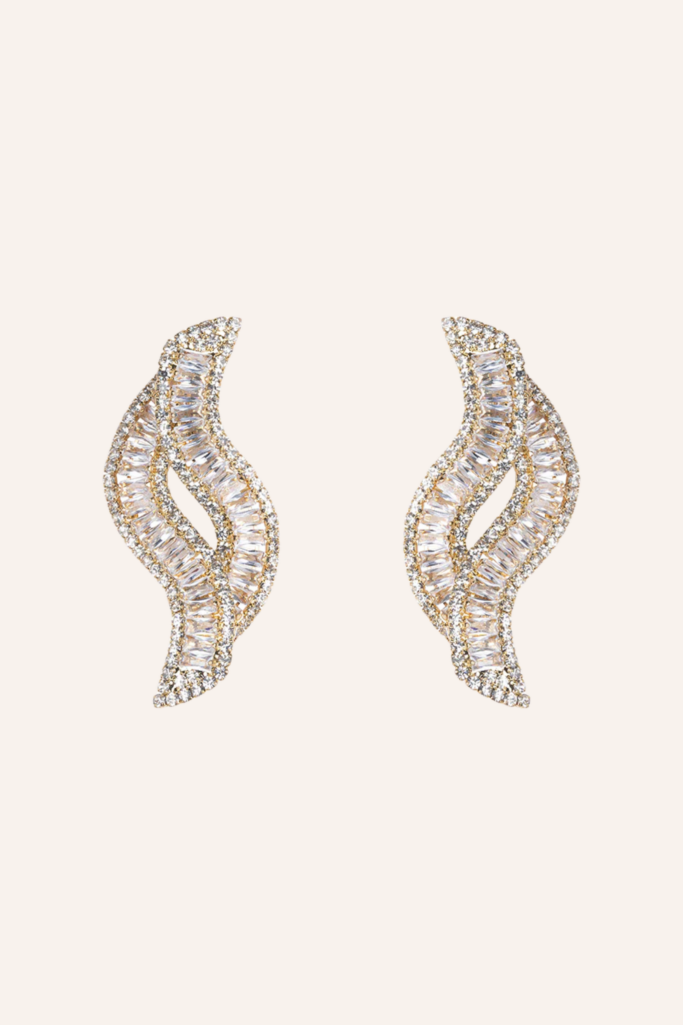 Tribeca oorbellen | Goud/zilver