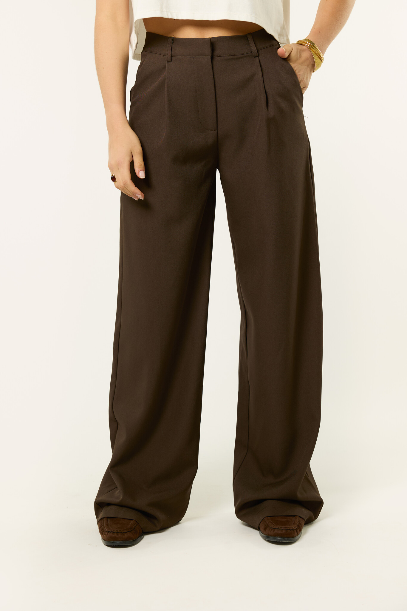 Mila pantalon | Bruin (PRE-ORDER)