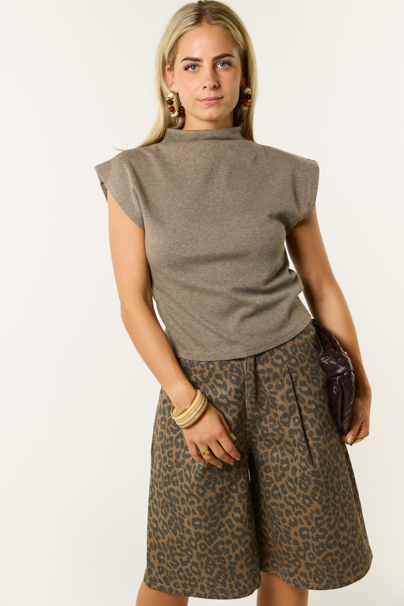 Juna top | Taupe