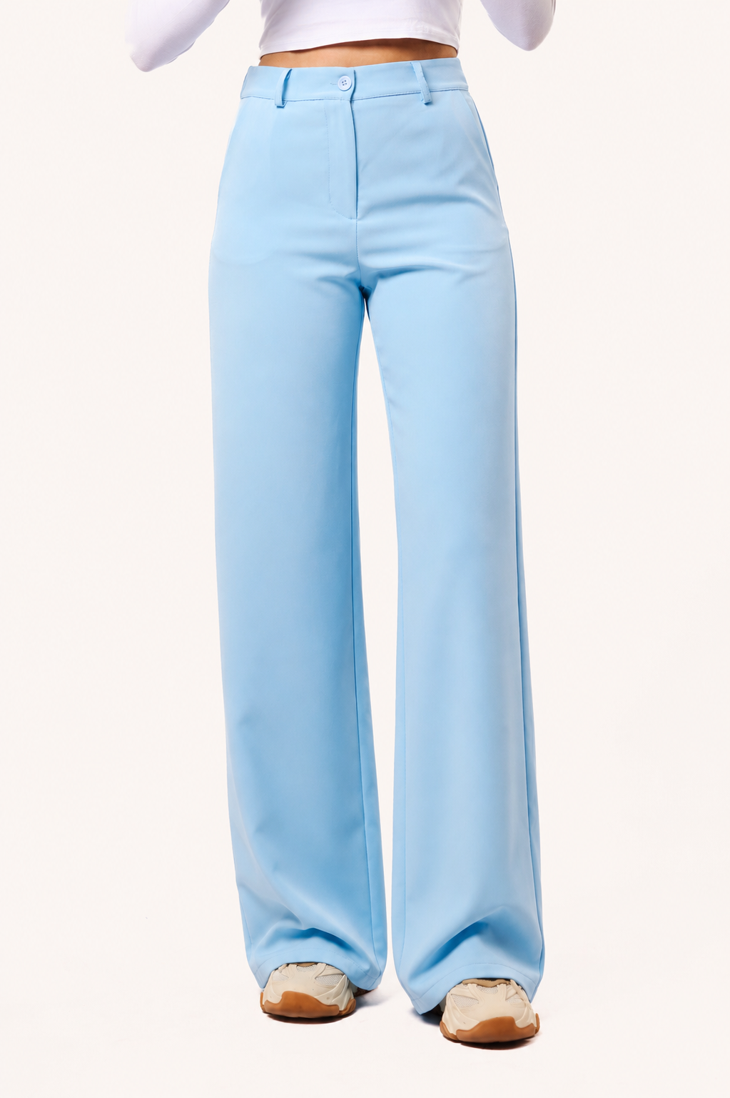 Emma Pantalon | Licht Blauw