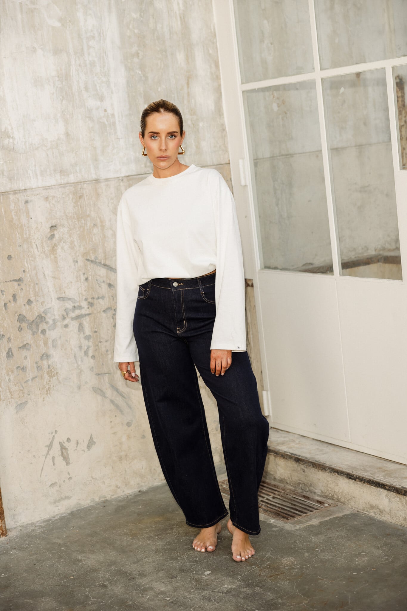 Baggy balloon jeans | Indigo