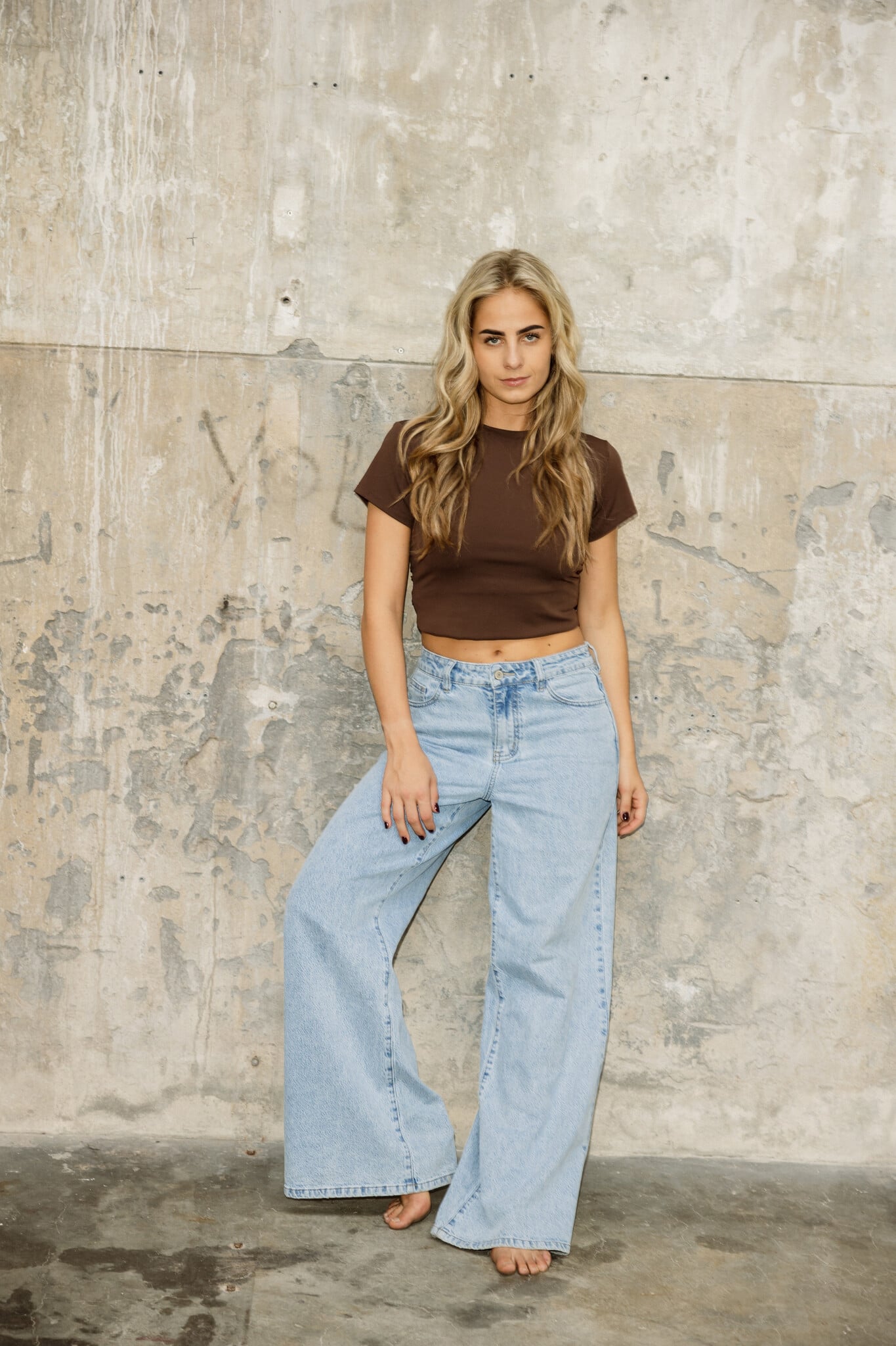 Low waist jeans | Denimblauw (PRE-ORDER)