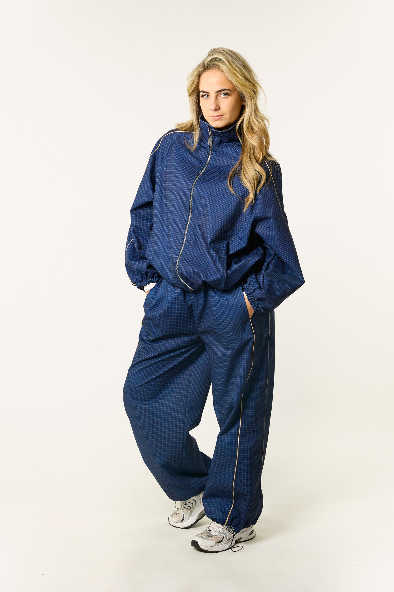 Rox ruitjes broek | Blauw