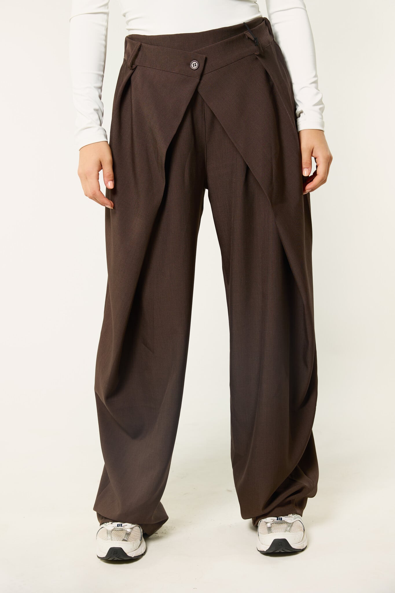 Bowie fold over pantalon | Bruin