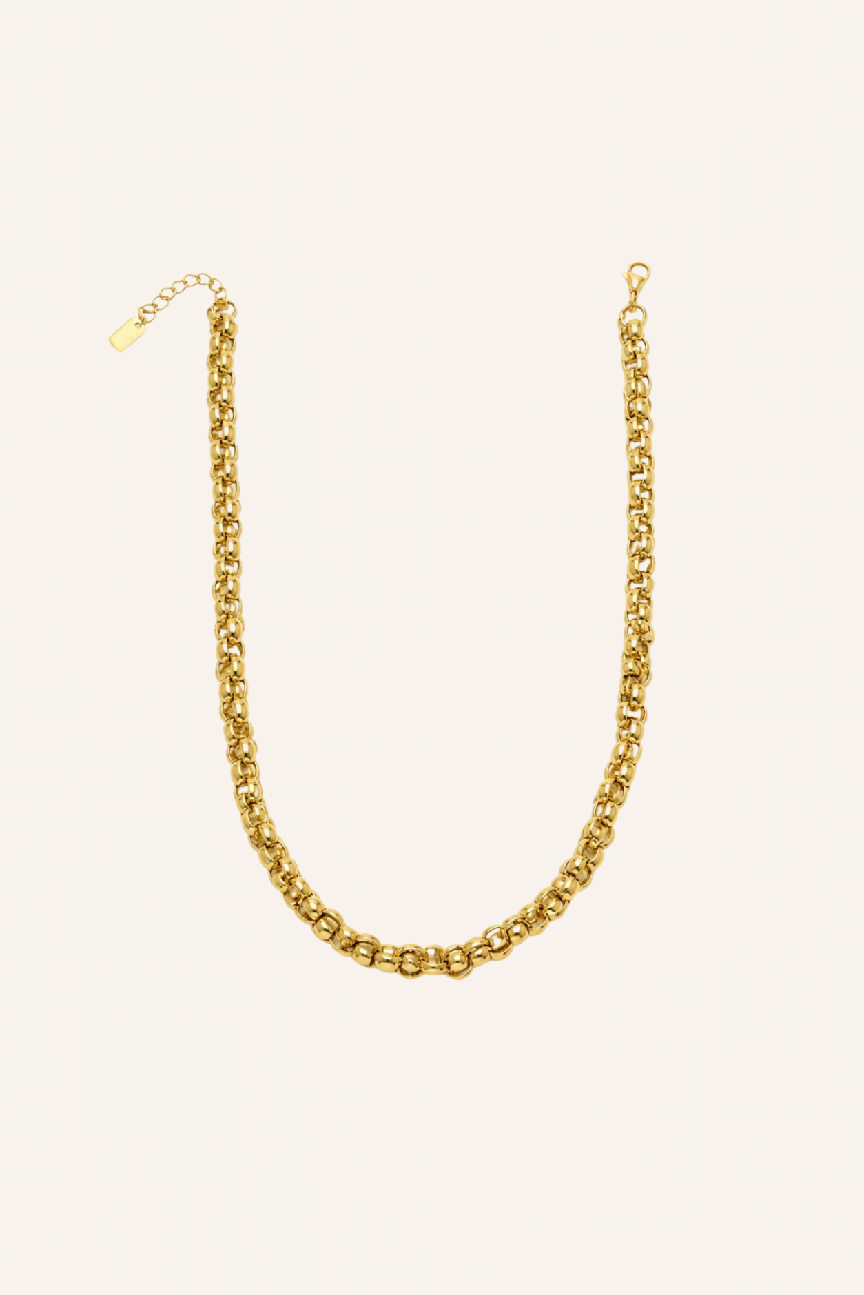 Ketting chunky schakel | Goud