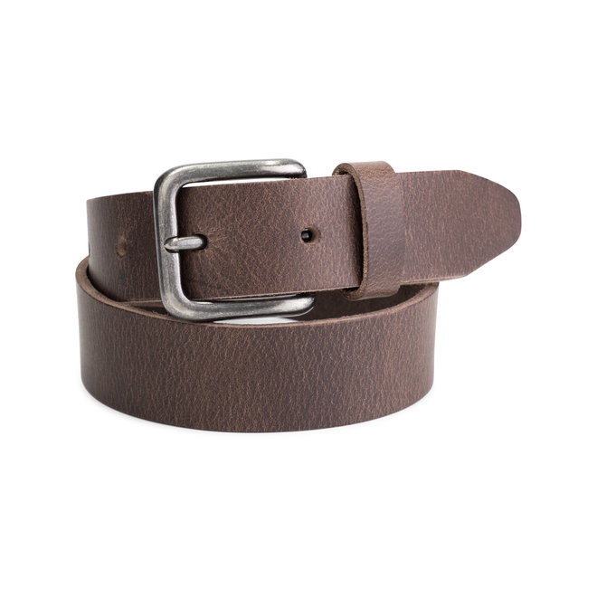 Leren jongensriem bruin 3.5cm