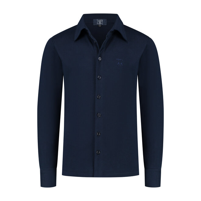 Blouse Herbert donkerblauw