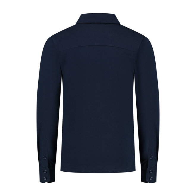 Blouse Herbert donkerblauw