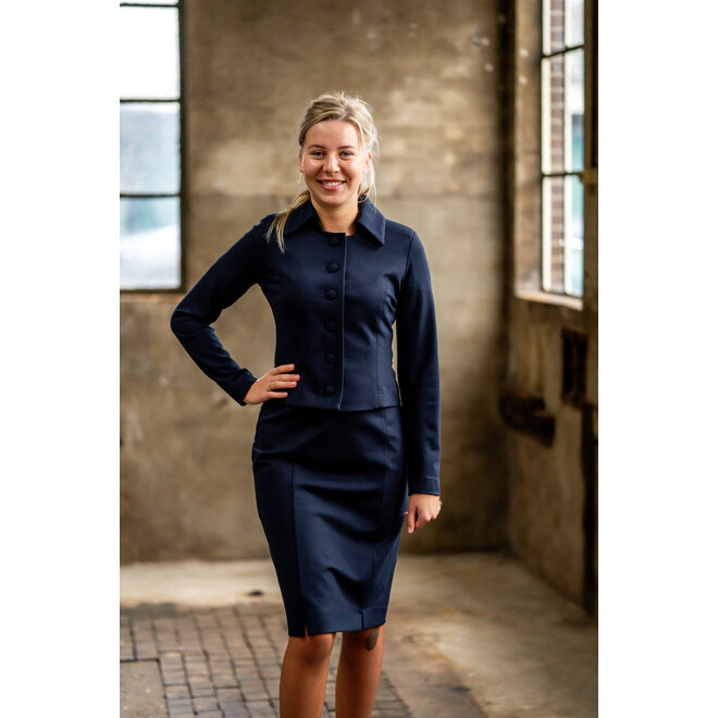 Jasje Milca donkerblauw