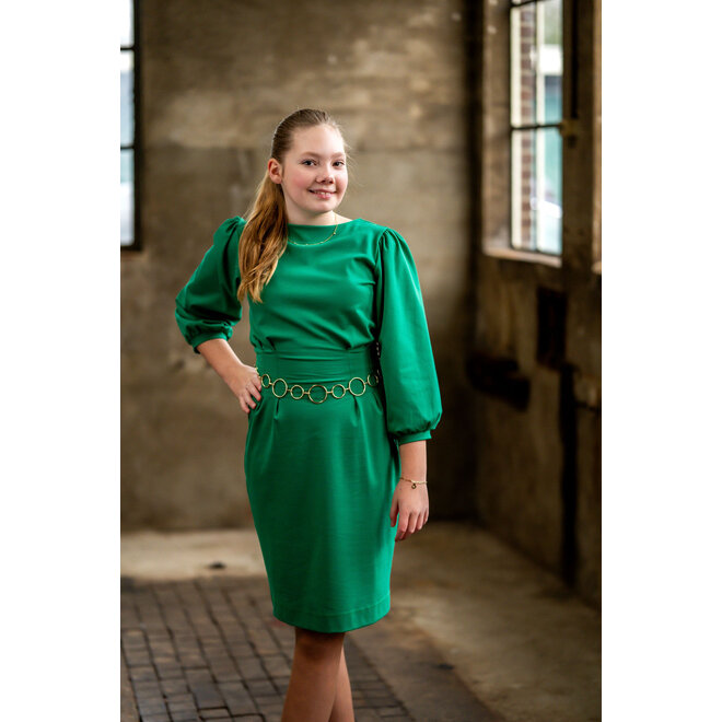 Jurk Milou groen