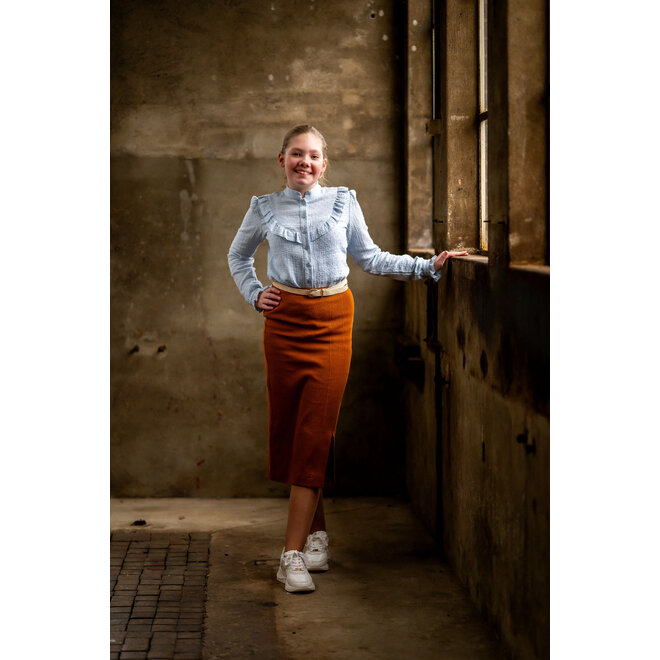 Blouse Cinthia lichtblauw