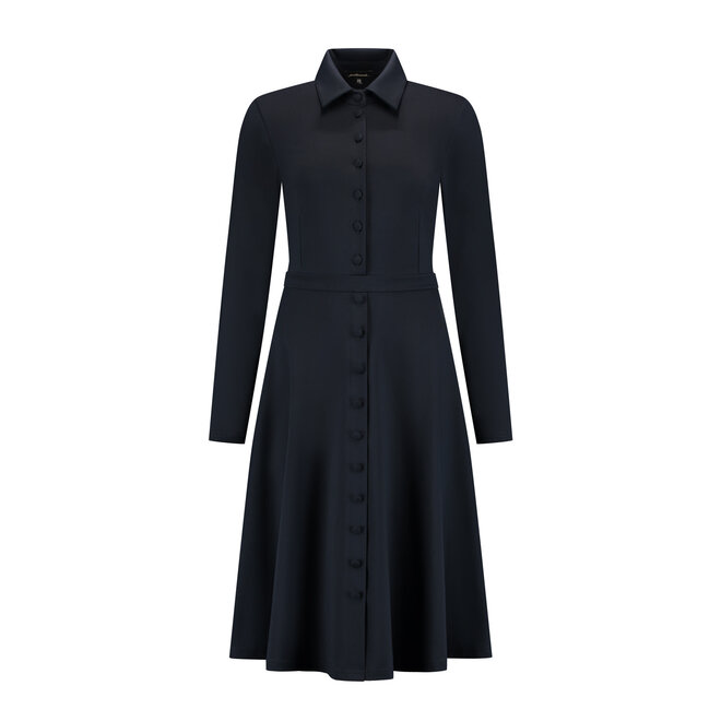 Jurk Define donkerblauw