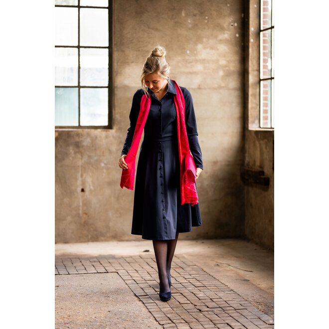 Jurk Define donkerblauw
