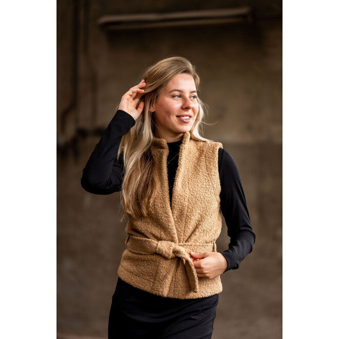 Gilet Rasja camel