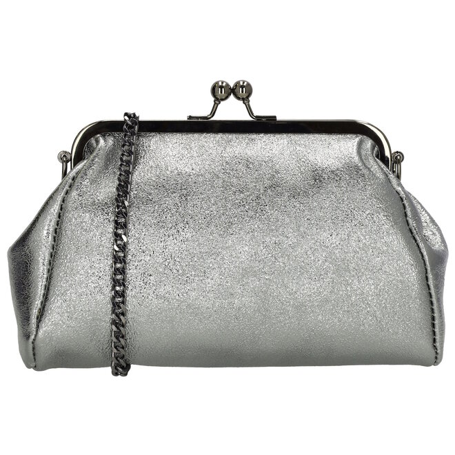 Schoudertas L682079 zilverkleurig