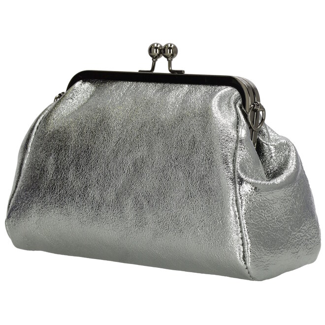 Schoudertas L682079 zilverkleurig