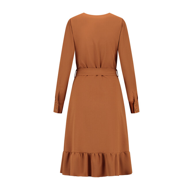 Jurk Jorieke camel