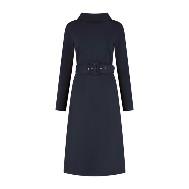 Jurk Maxime donkerblauw