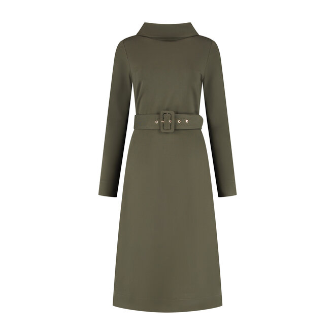 Jurk Maxime donkerolijf