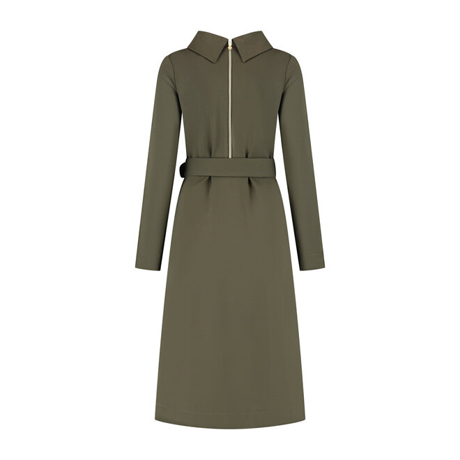 Jurk Maxime donkerolijf