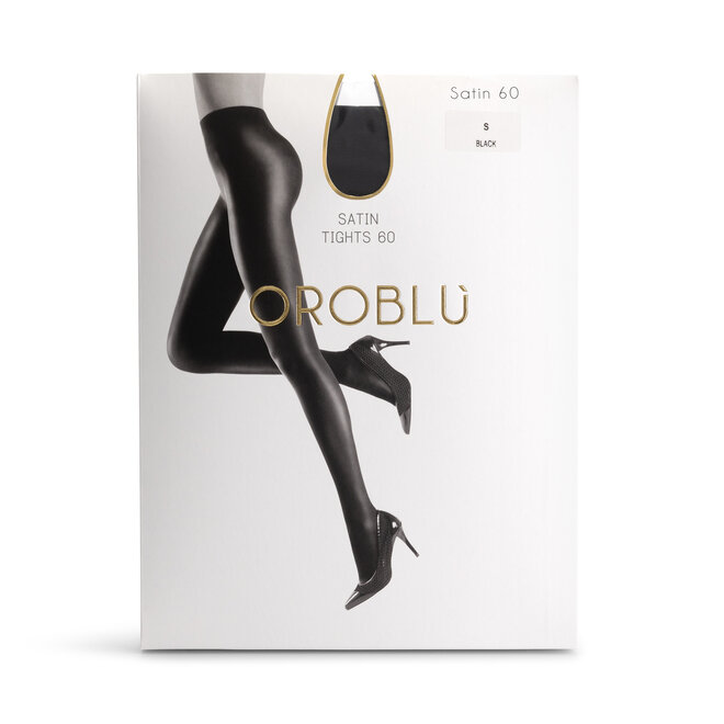 Damespanty Oroblu Satin 60 black